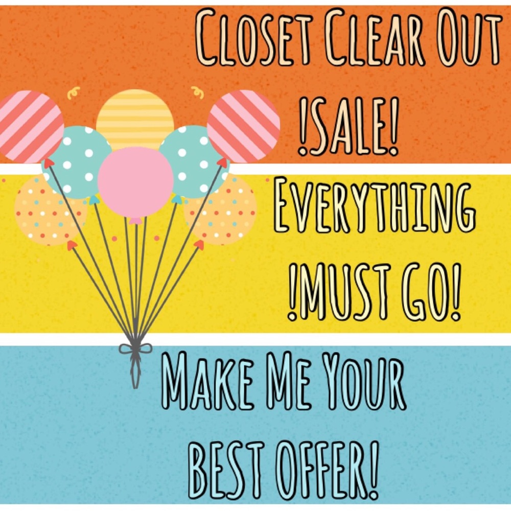 CLOSET CLEAR OUT!!